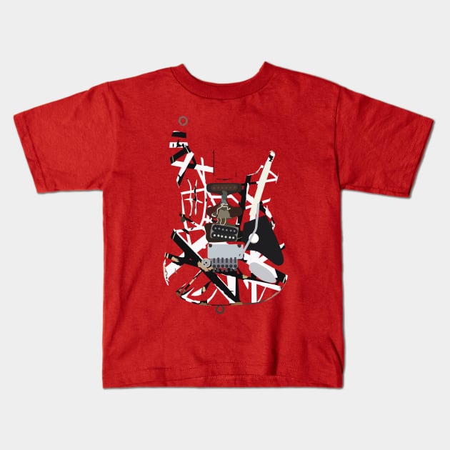 Frankenstein Kids T-Shirt by Squid's Store